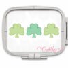 Shamrock Trio Quick Stitch Embroidery Design hoop logo Shamrock Trio Quick Stitch Embroidery Design hoop logo