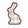 Chocolate Bunny Applique Embroidery Design