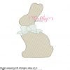 Chocolate Bunny Bow Quick Stitch MAP_01 Chocolate Bunny Bow Quick Stitch MAP_01
