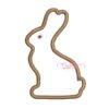 Chocolate Easter Bunny Applique Design
