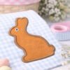 Chocolate Easter Bunny Applique Design logo 1