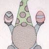 Easter Gnome Quick Stitch Embroidery Design
