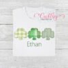 Shamrock Trio Bean Stitch Applique picture 1