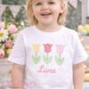 Tulip Trio Quick Stitch Embroidery Design Logo 2