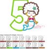 5 Mermaid w Afro Embroidery MAP
