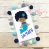 Cute Mermaid Afro Applique Picture 2 Cute Mermaid Afro Applique Picture 2