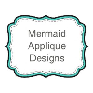Mermaid Applique Designs