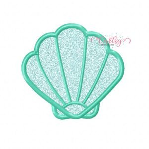 Sea Shell Applique Design