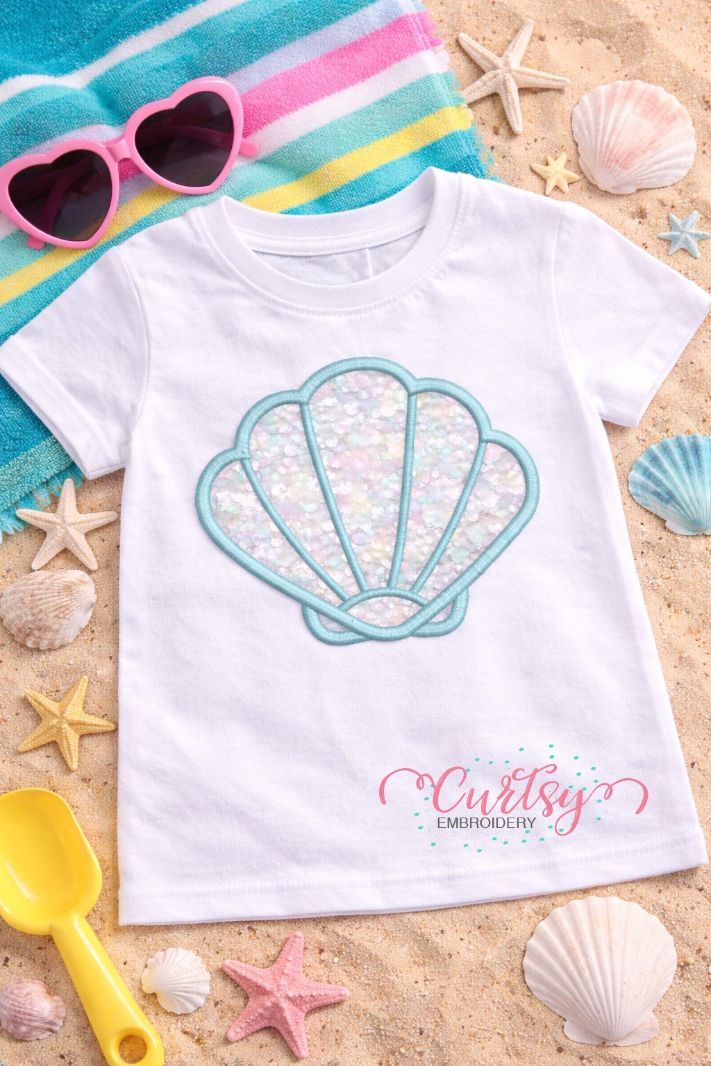 Seashell Applique Design Logo 2 – Copy