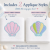 Seashell both versions image Seashell both versions image