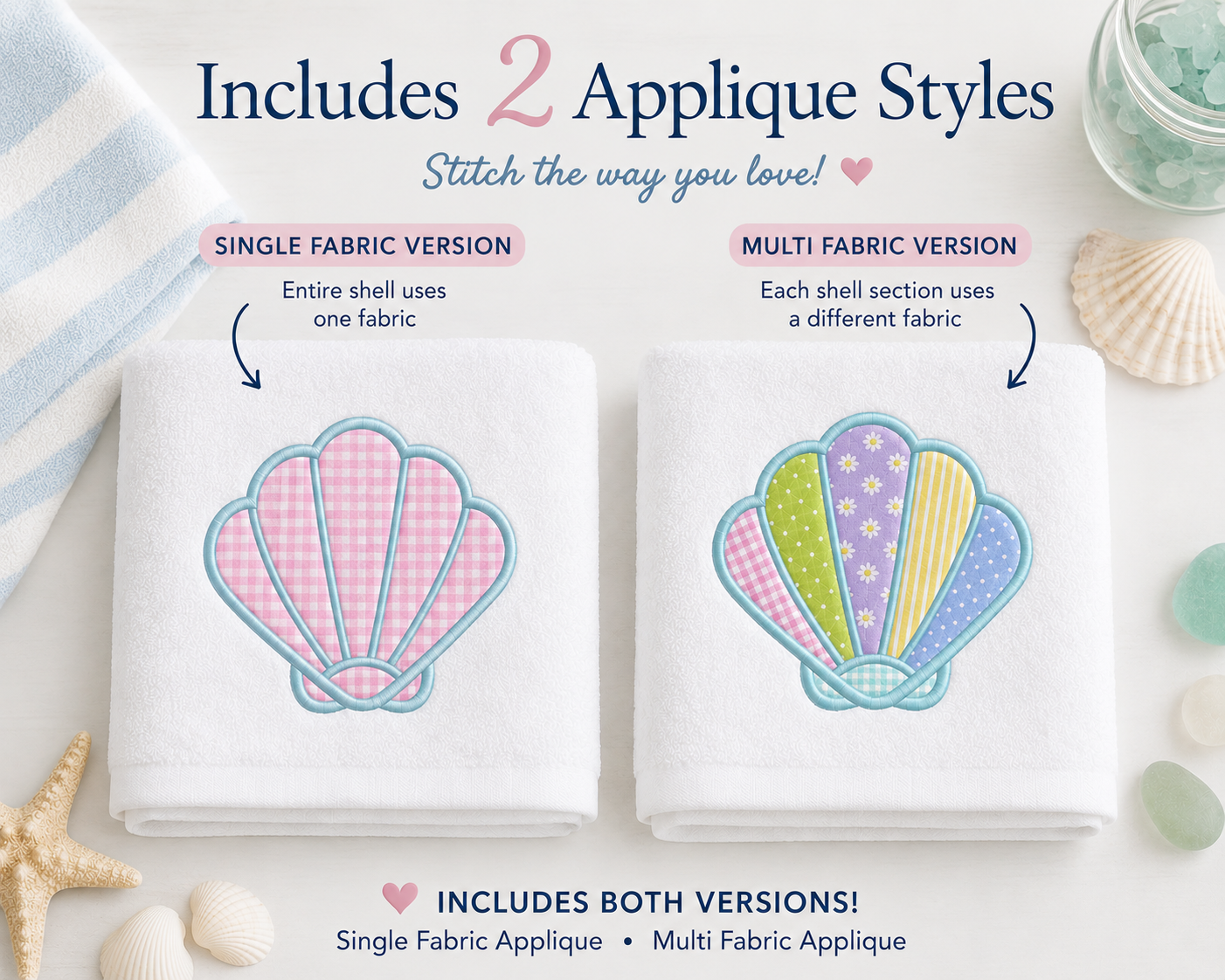 Seashell both versions image