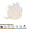Sketch Pumpkin Roses MAP