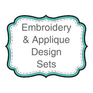 Embroidery and Applique Design Sets