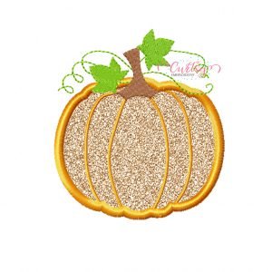 Pumpkin Applique Design