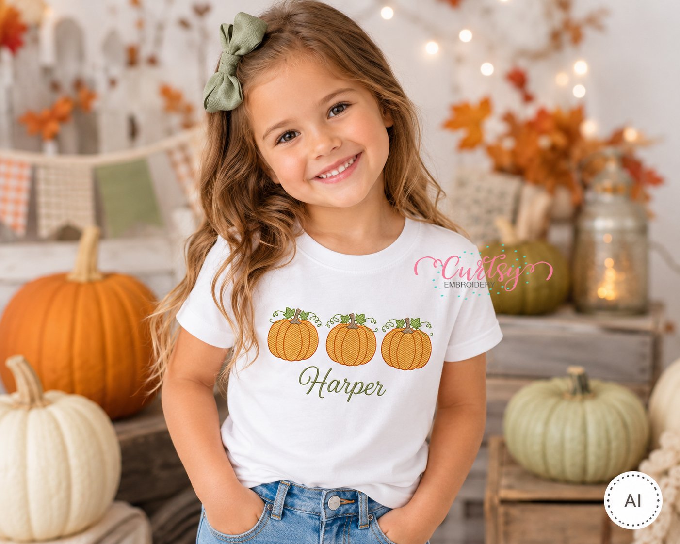 Sketch Fill Pumpkin Trio Embroidery Design _ Logo 2 Sketch Fill Pumpkin Trio Embroidery Design _ Logo 2