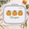 Sketch Fill Pumpkin Trio Embroidery Design _ Logo 3