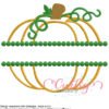 Split Monogram Pumpkin MAP Split Monogram Pumpkin MAP