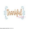 Thankful Script Embroidery MAP