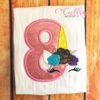 8 Unicorn Roses Applique Picture 1 8 Unicorn Roses Applique Picture 1