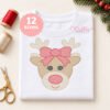 Girl Reindeer Quick Stitch Embroidery Design _ Etsy 2000