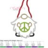Peace Gnome Applique MAP Peace Gnome Applique MAP