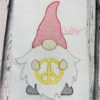 Peace Gnome Quick Stitch Embroidery Design Peace Gnome Quick Stitch Embroidery Design