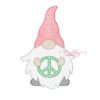 Peace Gnome Quick Stitch Embroidery Design Peace Gnome Quick Stitch Embroidery Design