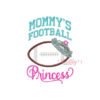 Mommys Football Princess Applique Design