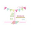 AM Announcement Block Girls Embroidery Design AM Announcement Block Girls Embroidery Design