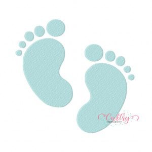 Baby Footprints Embroidery