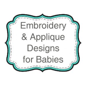 Embroidery Designs for Baby