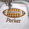 Football Applique Design _ Logo 3