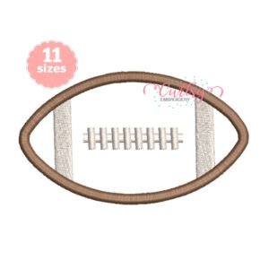 Football Applique Design
