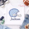 Football Helmet Applique Design _ Logo 1