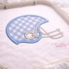 Football Helmet Applique Design _ Logo 3