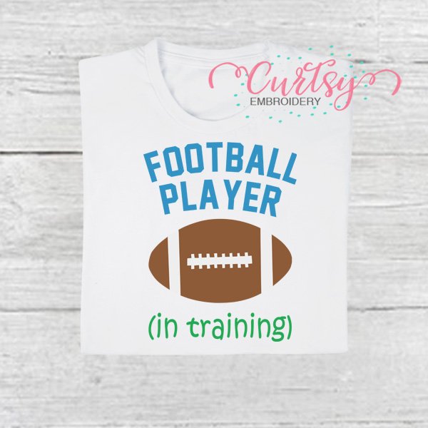 Football Player In Training SVG Picture 1 Football Player In Training SVG Picture 1