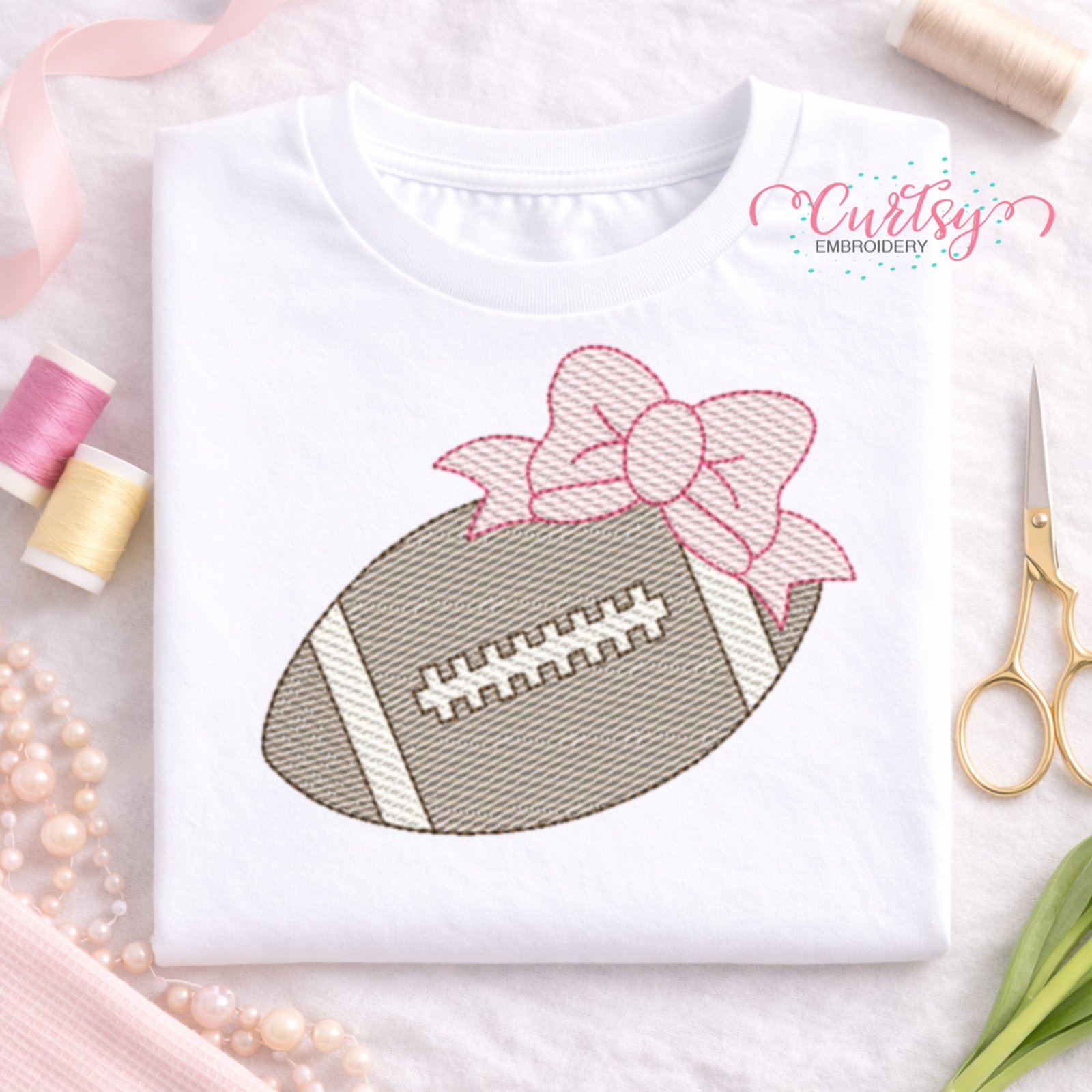 Football with Bow Quick Stitch Embroidery Design _ Etsy Hero 2000 Football with Bow Quick Stitch Embroidery Design _ Etsy Hero 2000