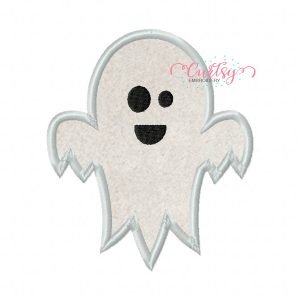 Cute Ghost Halloween Applique