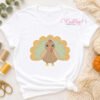 Sketch Fill Turkey Embroidery Design _ Logo 1