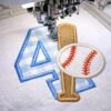 4th Birthday Baseball Bat and Ball Applique Lifestyle Logo 2 4th Birthday Baseball Bat and Ball Applique Lifestyle Logo 2