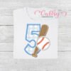 5 Baseball Bat Applique Design 5 Baseball Bat Applique Design