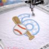 6th Birthday Baseball Birthday lifestyle logo 1 6th Birthday Baseball Birthday lifestyle logo 1