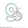 9 Cookie Applique MAP