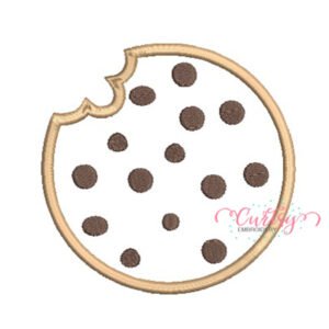 Chocolate Chip Cookie Applique
