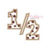 Half Birthday Chocolate Chip Cookie Applique Design