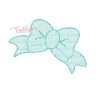 Bow with Background SVG Design Bow with Background SVG Design