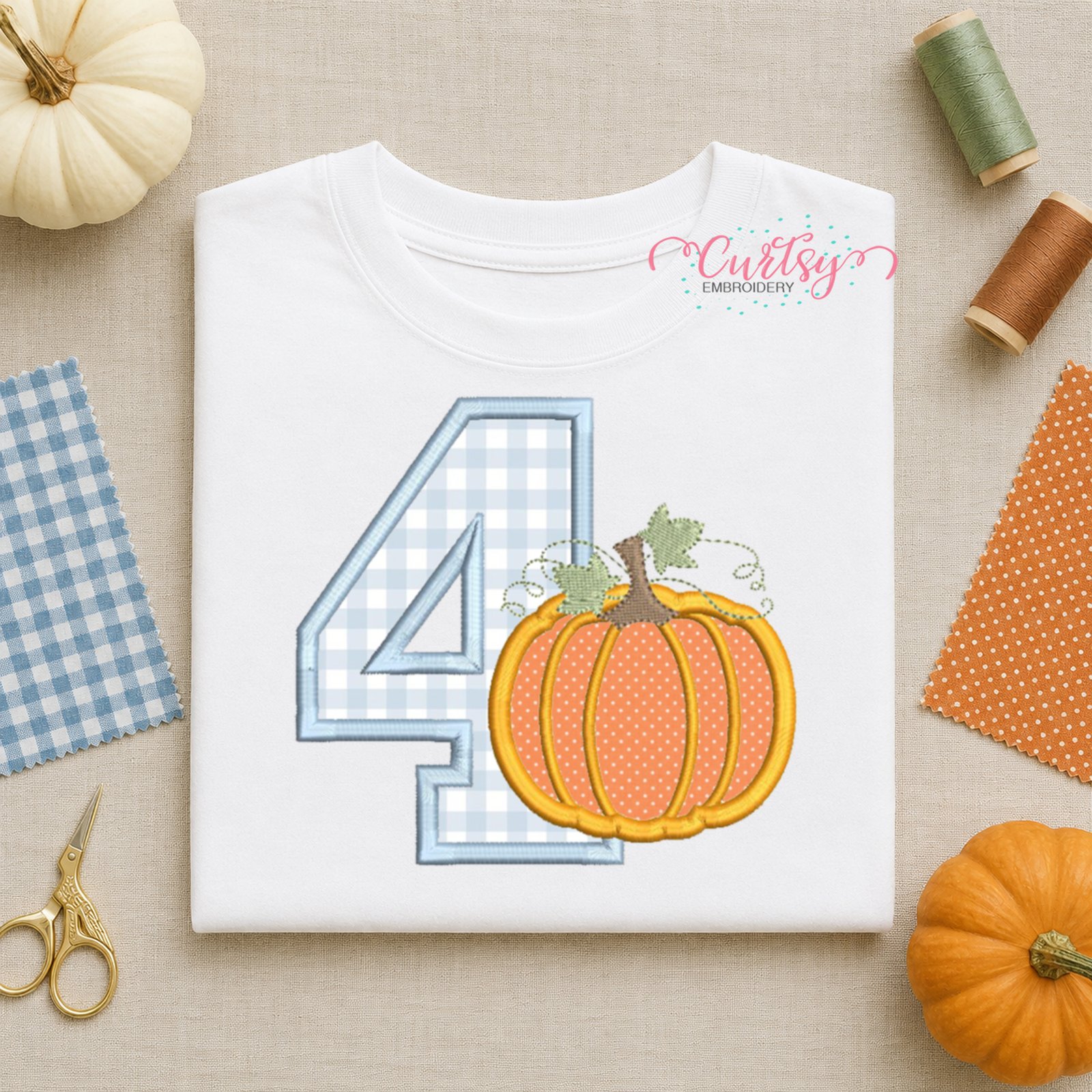 4th Birthday Pumpkin Applique Embroidery Design _ Etsy 2000 4th Birthday Pumpkin Applique Embroidery Design _ Etsy 2000