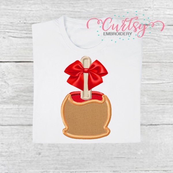 Caramel Apple Applique Design Picture 600 Caramel Apple Applique Design Picture 600
