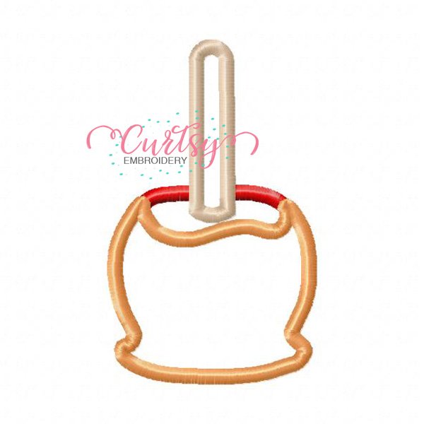 Caramel Apple Applique Design Caramel Apple Applique Design