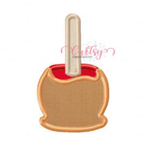 Caramel Apple Applique Design